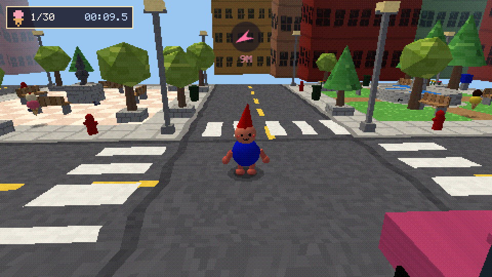 Crossing a street